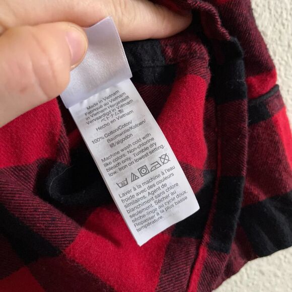 Flannel J Crew Women's Pajama PJ Top - Picture 7 of 8